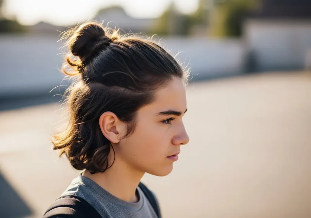 The Man Bun Compatible Length
Long Hairstyles For Boys