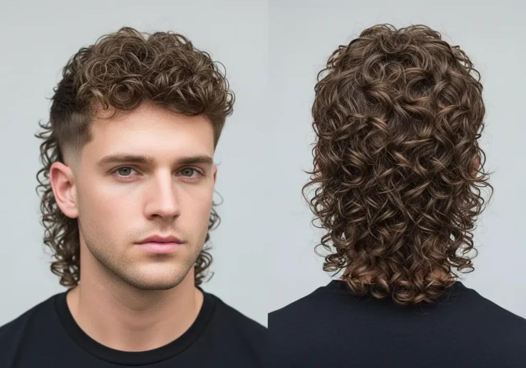 The Modern Curly Mullet
Curly Hairstyles For Medium Hair