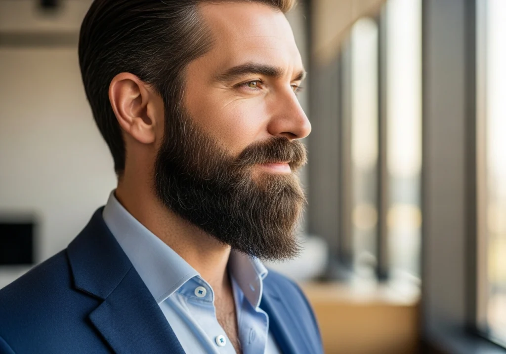 The Pointed Precision Beard