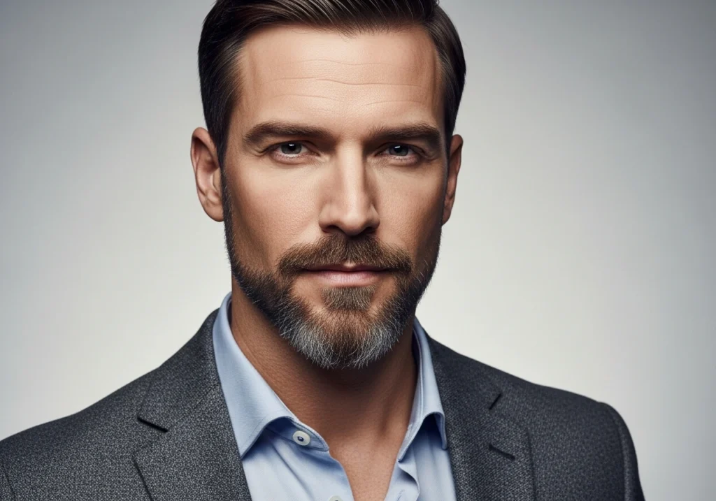 The Precise Goatee with Stubble