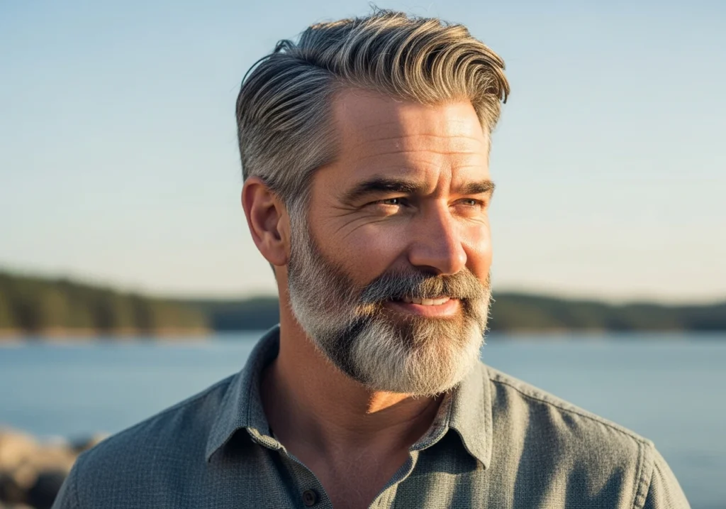 The Rugged Grey Beard Combination
