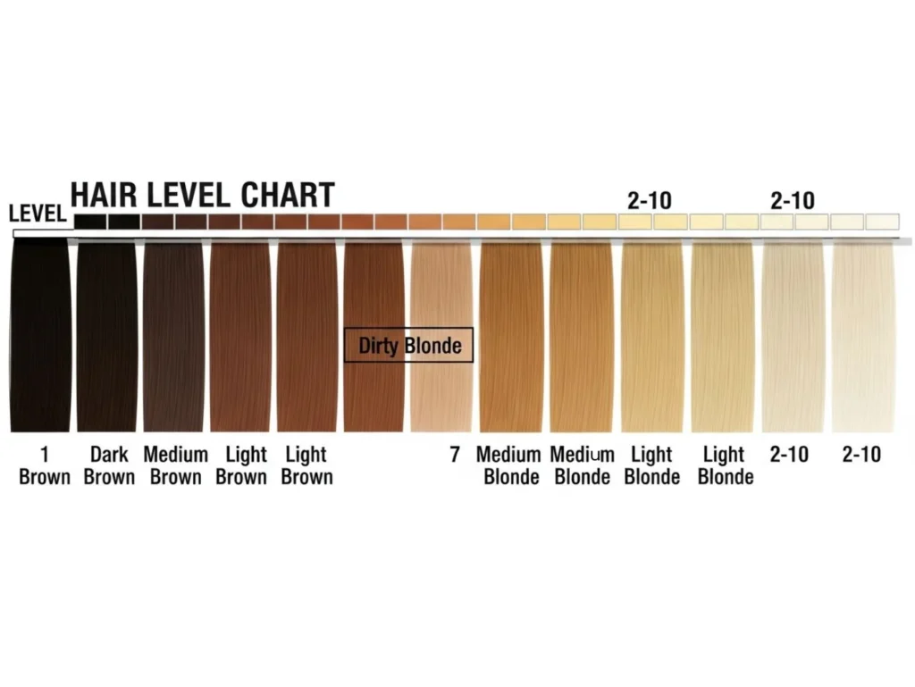 The Science Behind Achieving Dirty Blonde Color