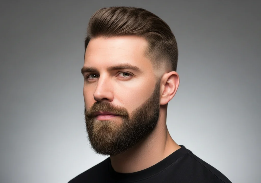 The Short Boxed Beard for Clean Lines