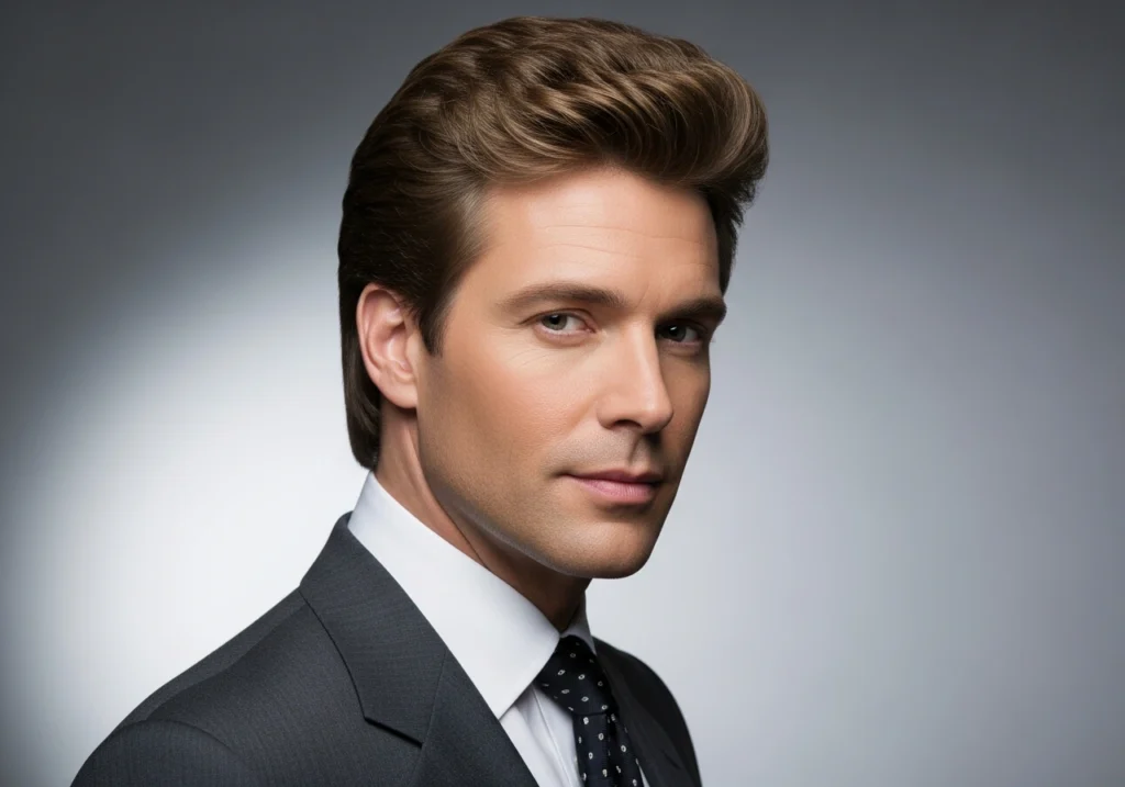 The Side Part with Volume