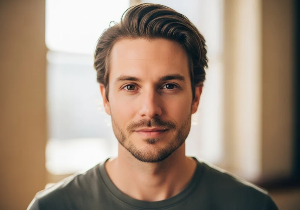 The Subtle Shadow Stache