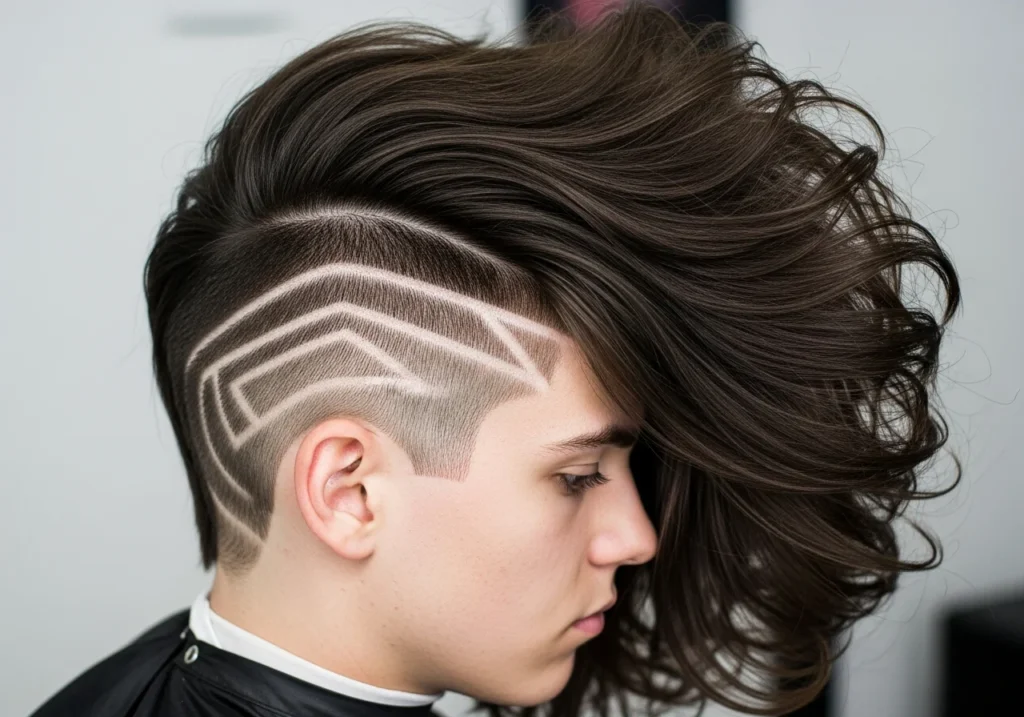 Undercut Variations for Long Hair