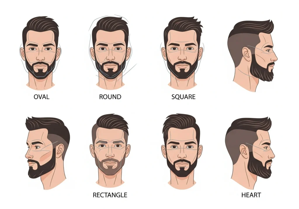 Understanding Face Shape and Beard Selection