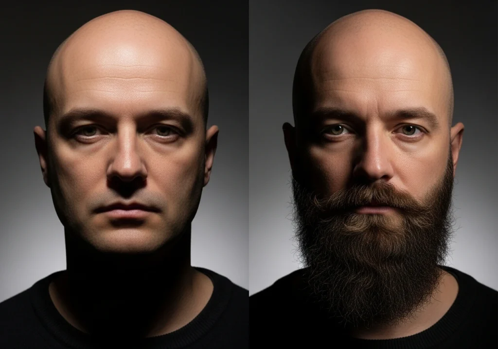 Why The Bald Head And Beard Combination Works So Well