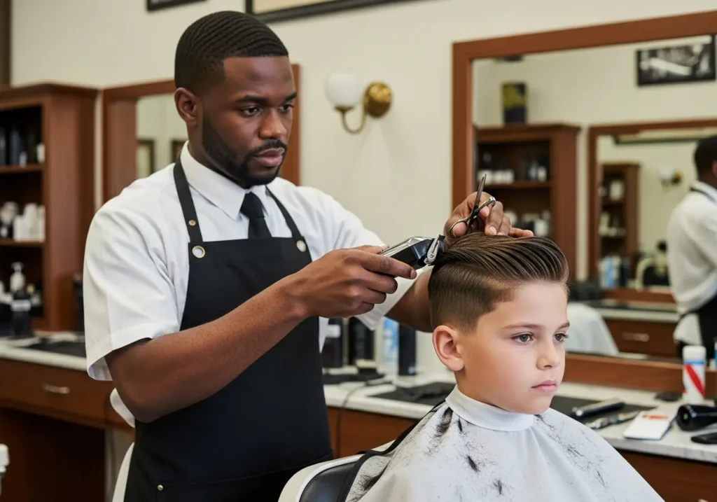 Working With Professional Barbers
Haircuts For Black Boys