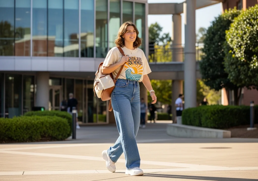 Comfortable Casual Looks for Everyday Classes