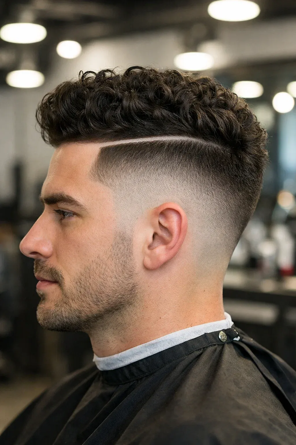 Mid Fade with Hard Part