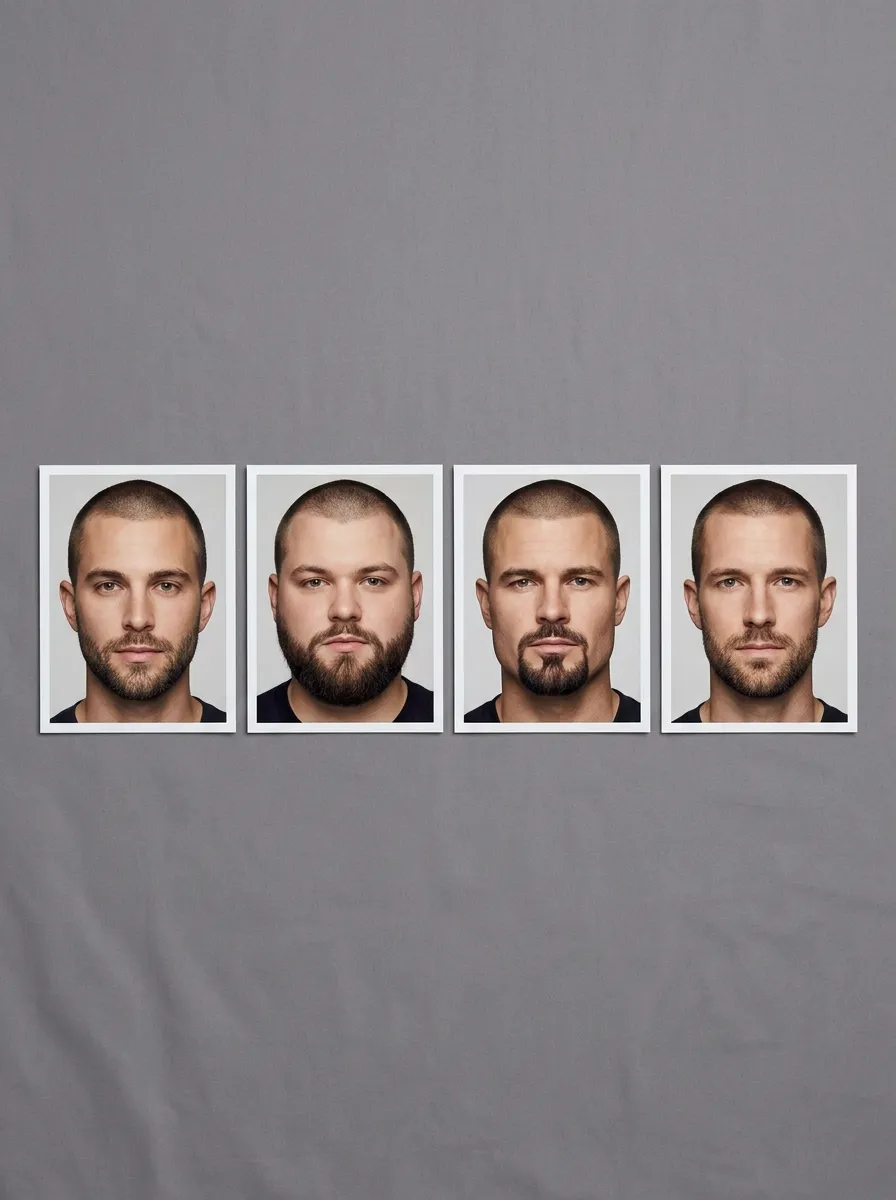 Buzz Cut and Beard Pairings