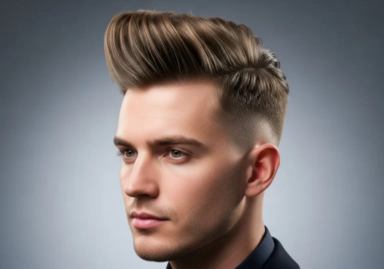 05 Low Fade with Quiff Low Fade Hairstyles