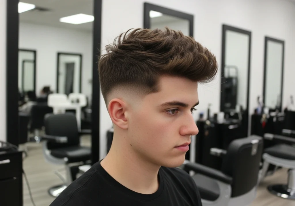 1 Textured Crop: Effortless Cool for Every Man 