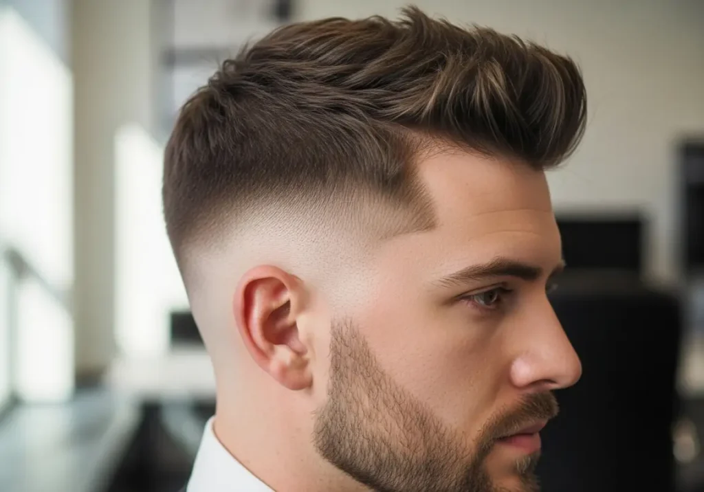 textured crop hairstyle men
1. Classic Textured Crop with Low Fade