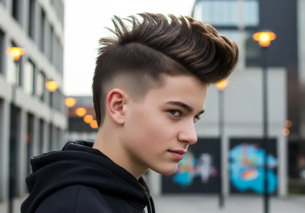 10 Faux Hawk Balances Edge and Wearability
Teen Boy Haircuts