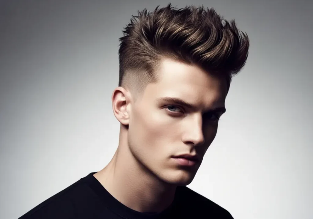 10. Disconnected Textured Crop
textured crop hairstyle men