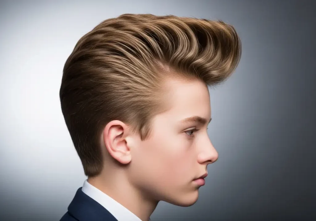 Fluffy Pompadour Style
Best Fluffy Haircut