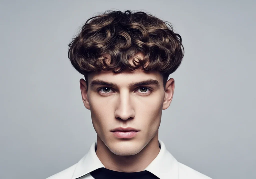 11 Curly Bowl Cut 11 Curly Bowl Cut