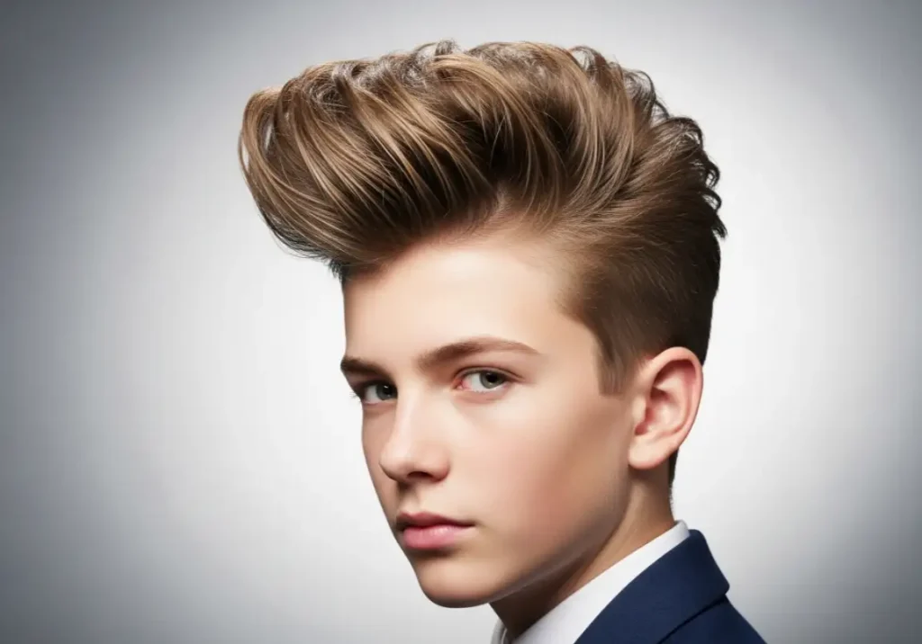 14 Quiff Combines Volume and Style
Teen Boy Haircuts