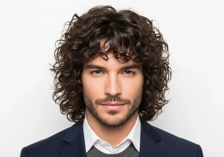 15 Gorgeous Curly Butterfly Haircut Styles for Men with Natural Curls