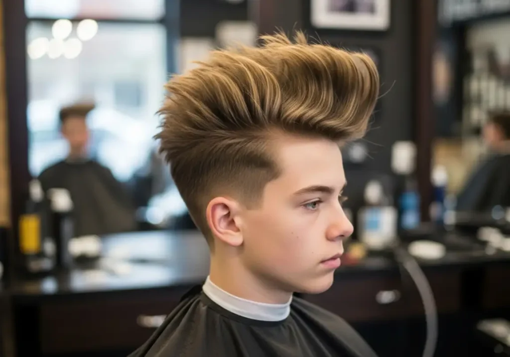 18 Blowout Taper Creates Dynamic Movement
Teen Boy Haircuts