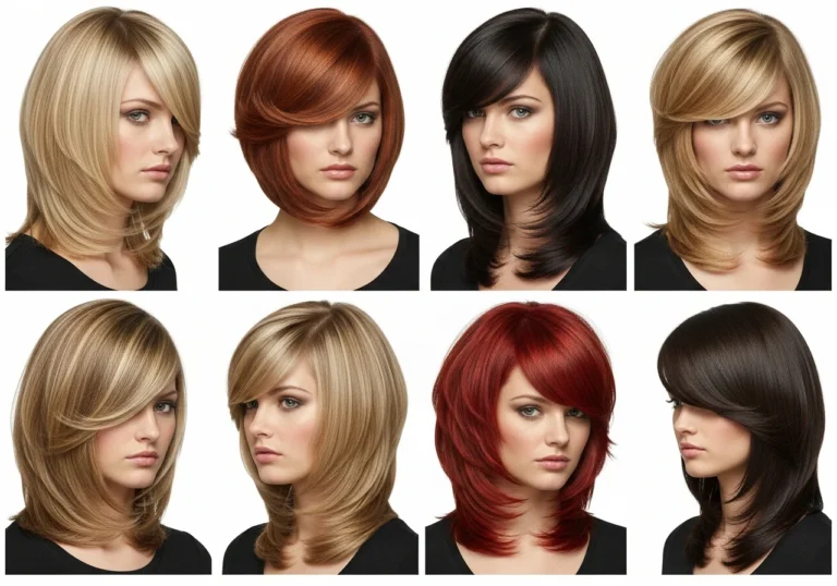 21 Side Bangs Hairstyles: Polished Side-Parted & Layered Looks for Added Volume