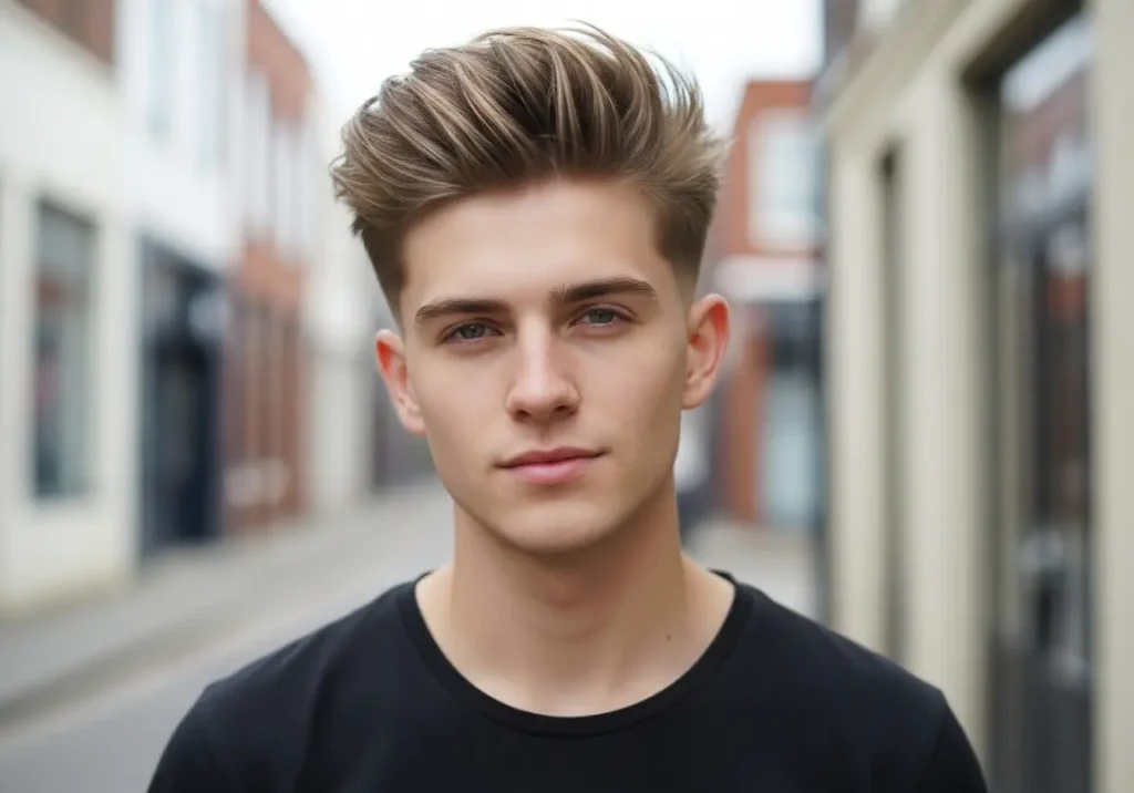 3. Messy Textured Crop
textured crop hairstyle men