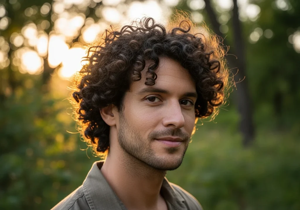 30 Natural Curly Flow with Taper 30 Natural Curly Flow with Taper