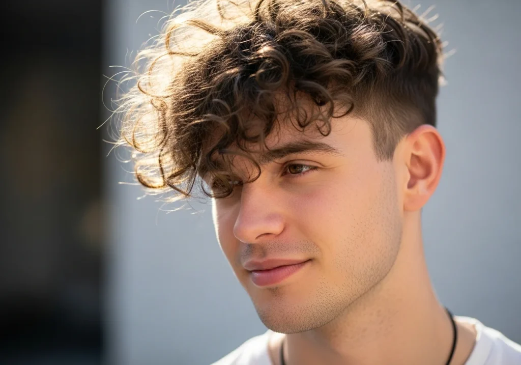 4 Messy Curly Fringe 4 Messy Curly Fringe