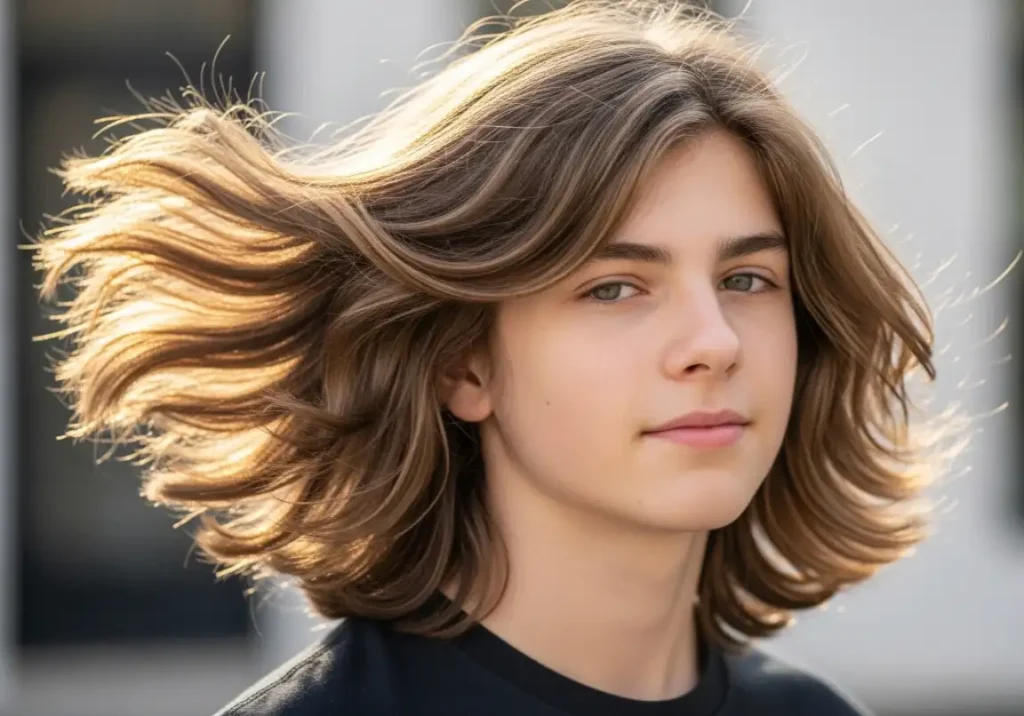 Long Fluffy Hair Boy Style
Best Fluffy Haircut