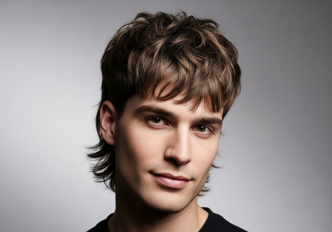 42 Stylish Wolf Haircut Men Ideas