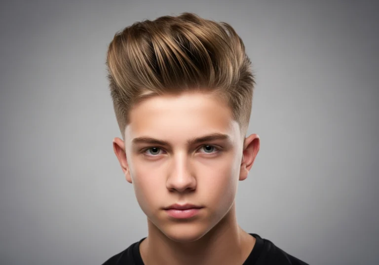 Modern Quiff with Volume Best Haircuts For Teen Boys