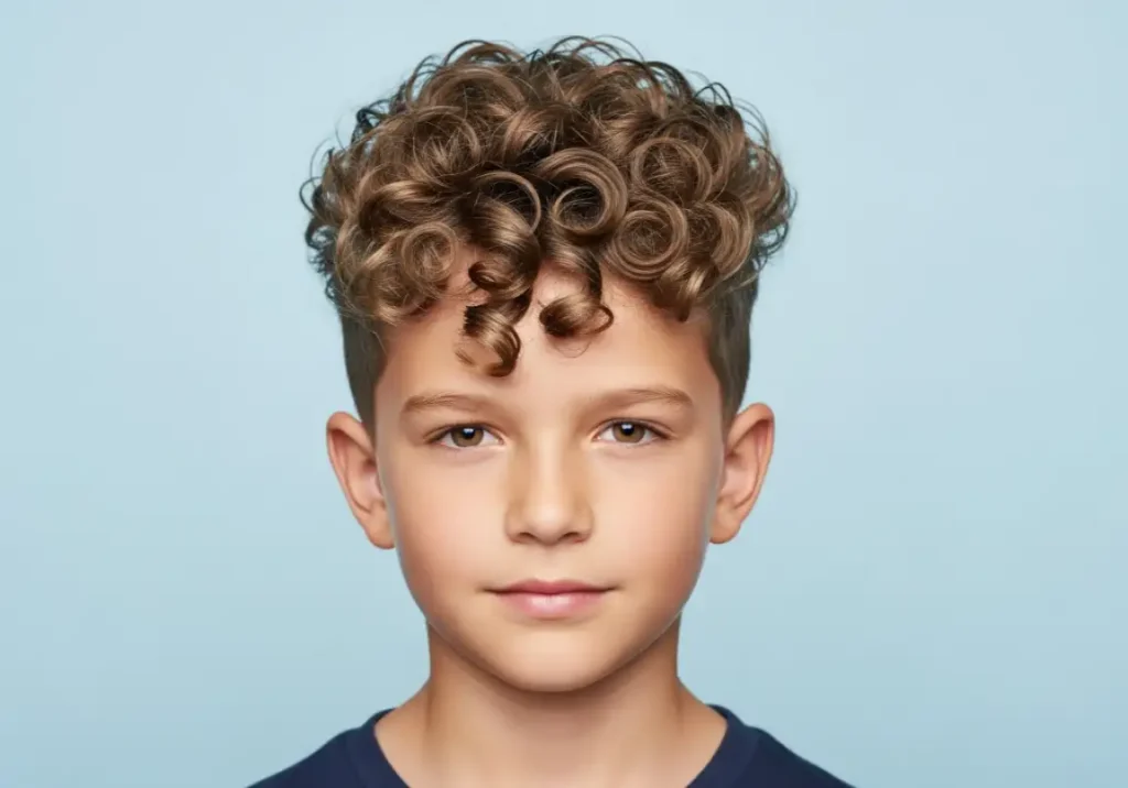 Fluffy Curly Hair Boy Cut
Best Fluffy Haircut