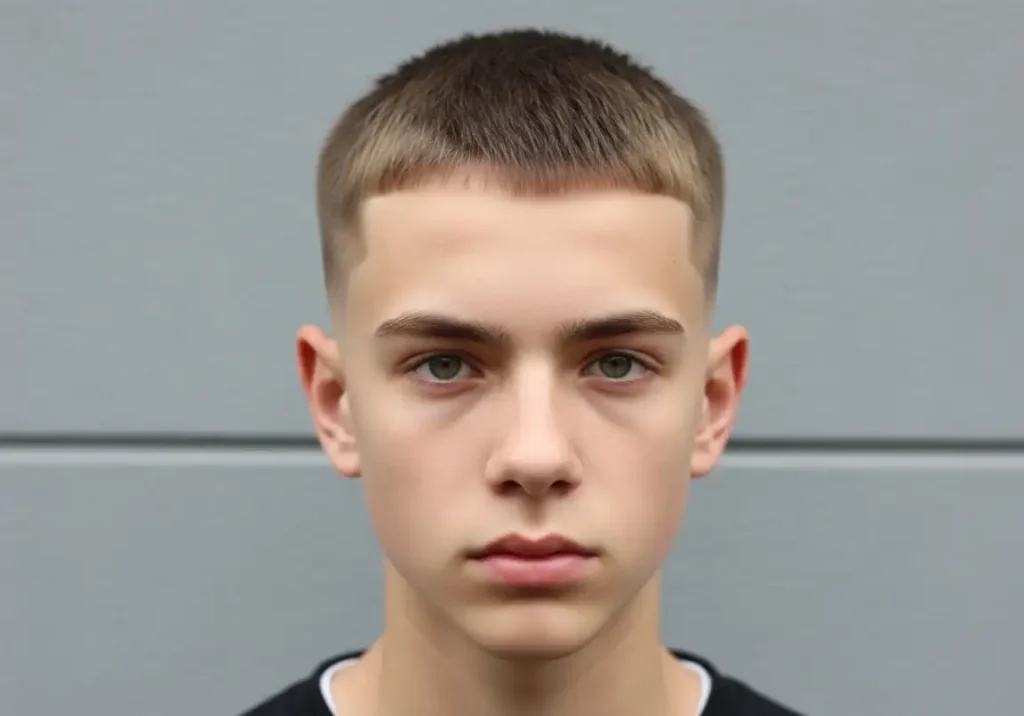6 Buzz Cut for Minimalist Appeal
Teen Boy Haircuts