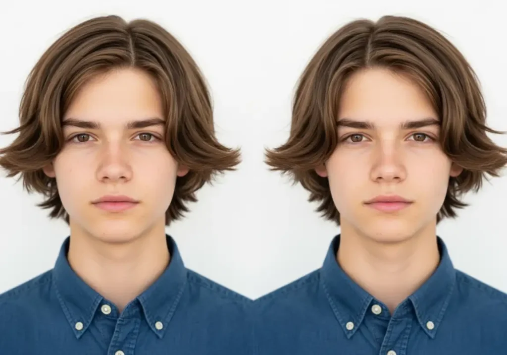 Fluffy Middle Part Hairstyle
Best Fluffy Haircut