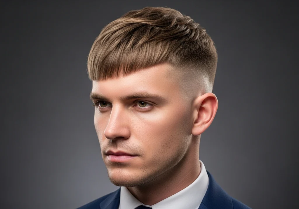 8 Angled Fringe: Modern Edge with Professionalism 