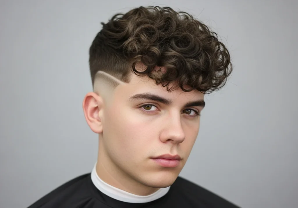 Classic Textured Two-Block Butterfly Cut