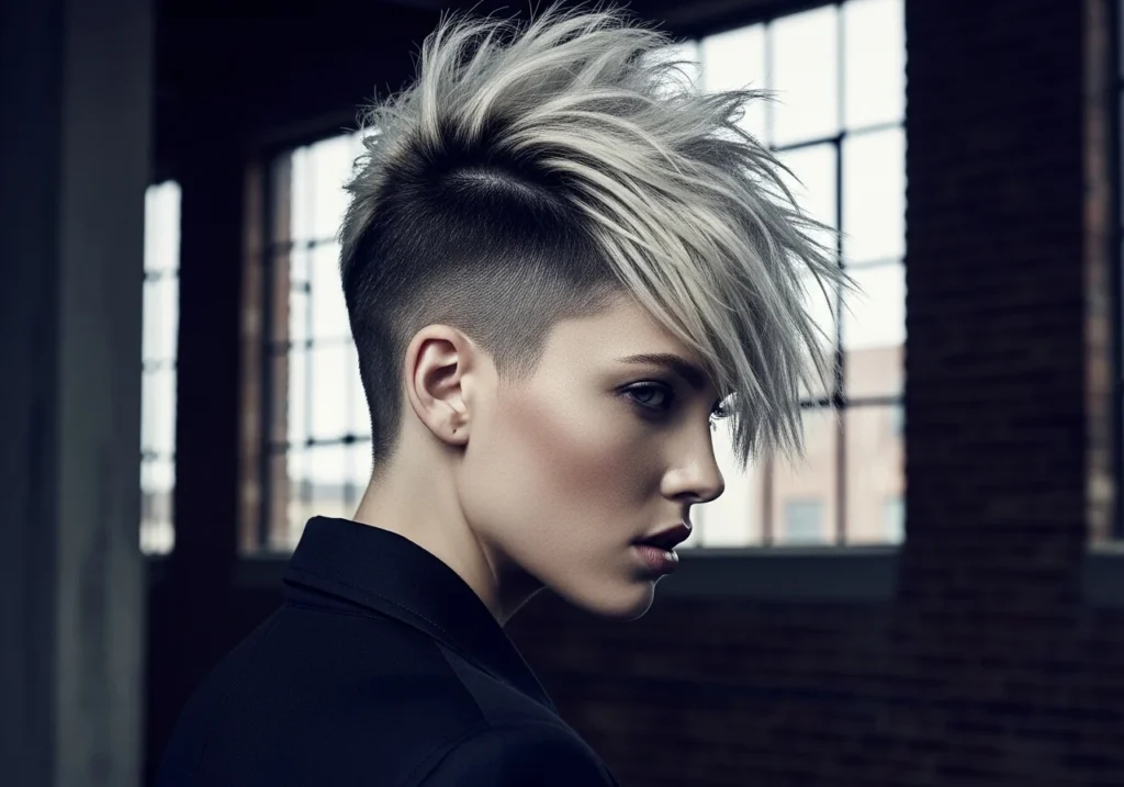 Pixie Cuts With Alternative Edge