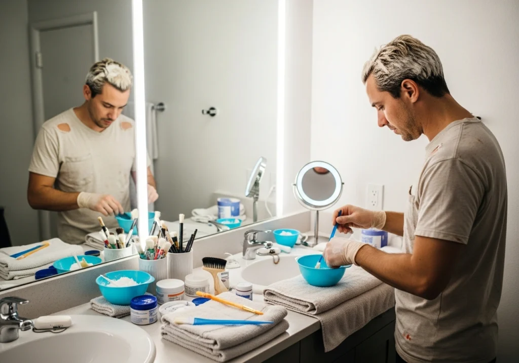 Preparing Your Hair and Workspace 