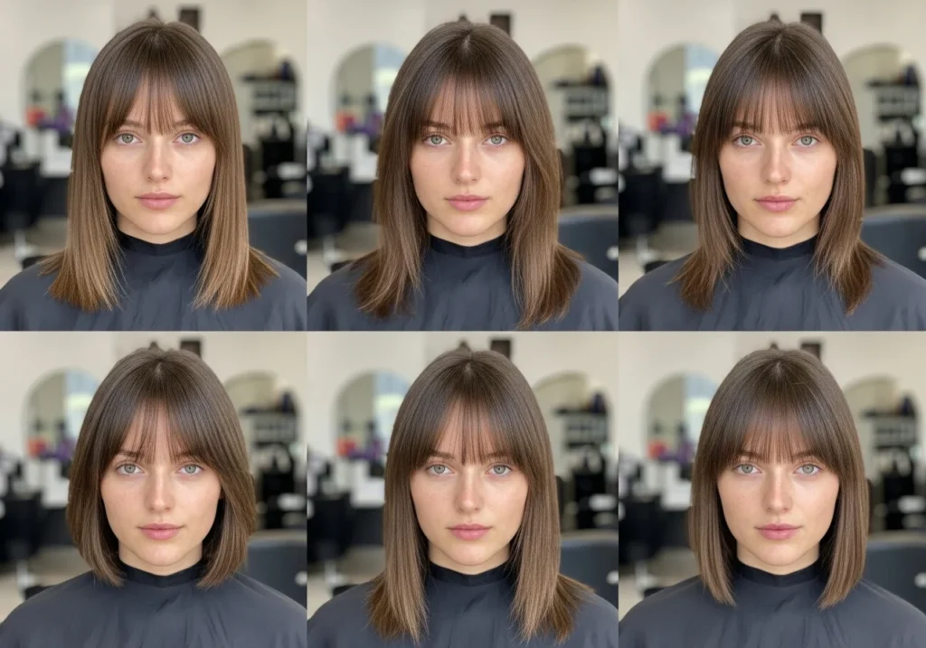 Transitioning Between Bang Styles