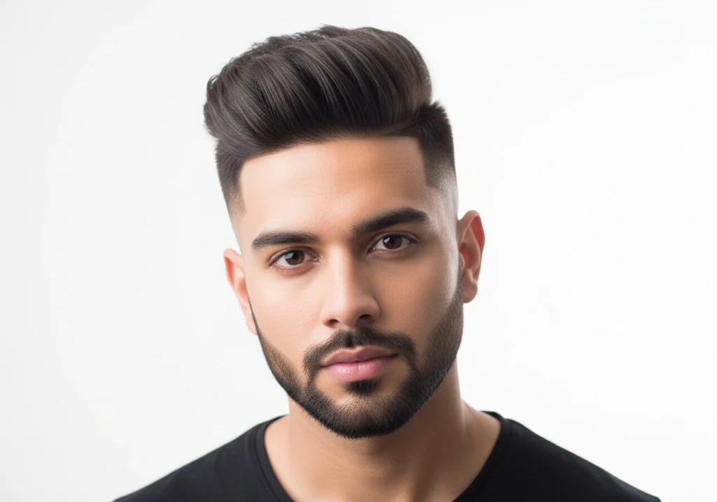 Undercut with Volume on Top 