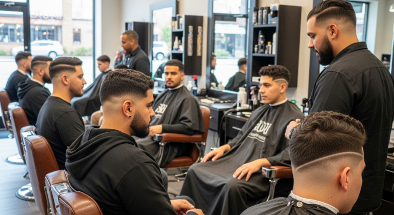 15 Best Temple Fade Haircuts For Men (From Waves To Curls) Temple Fade Haircuts