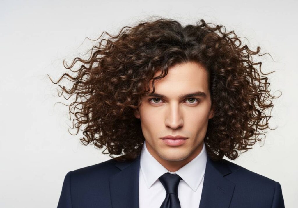 1 The Classic Long Curly Mane
 Curly Hairstyles For Men