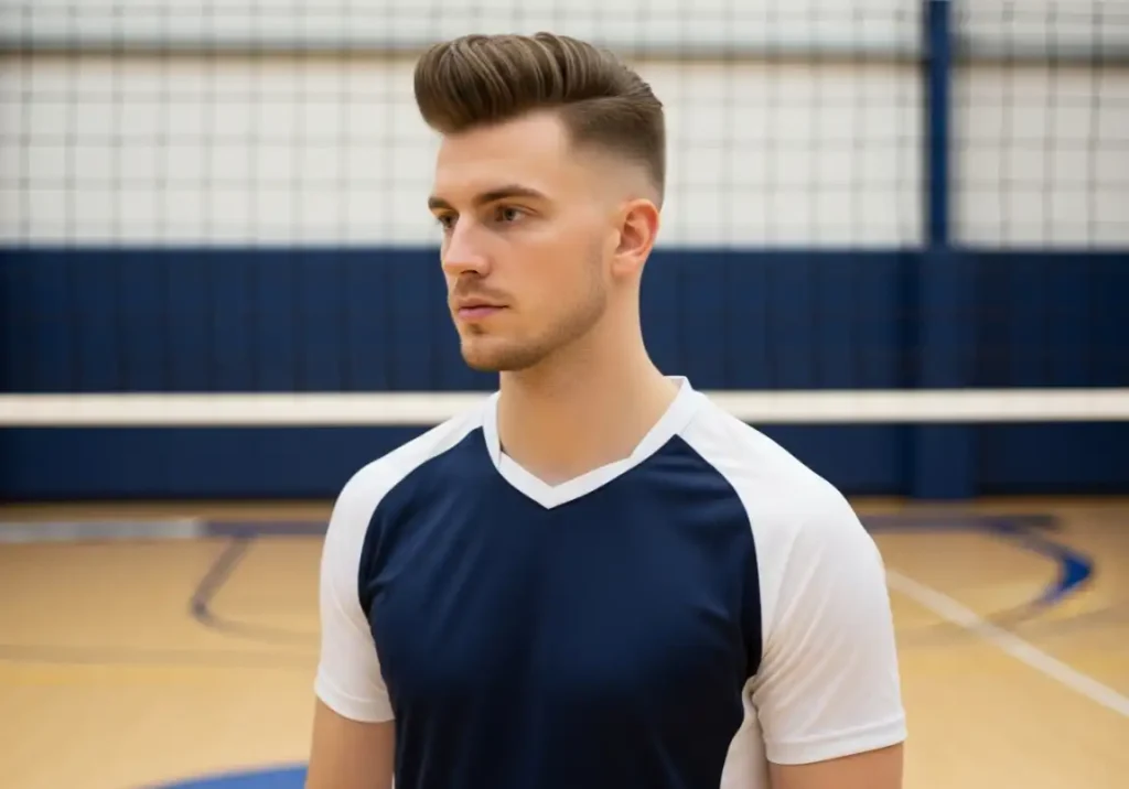 10. The Short Pompadour
Volleyball Hairstyles For Men