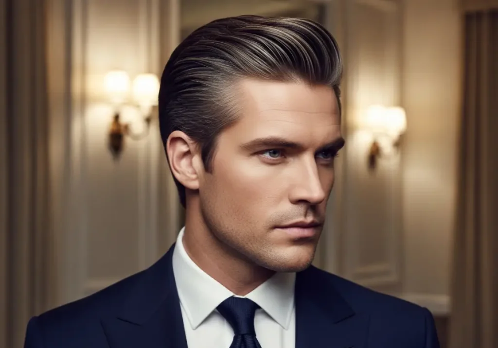 11. Slicked Back Layers with Modern Texture
Best Layered Haircuts