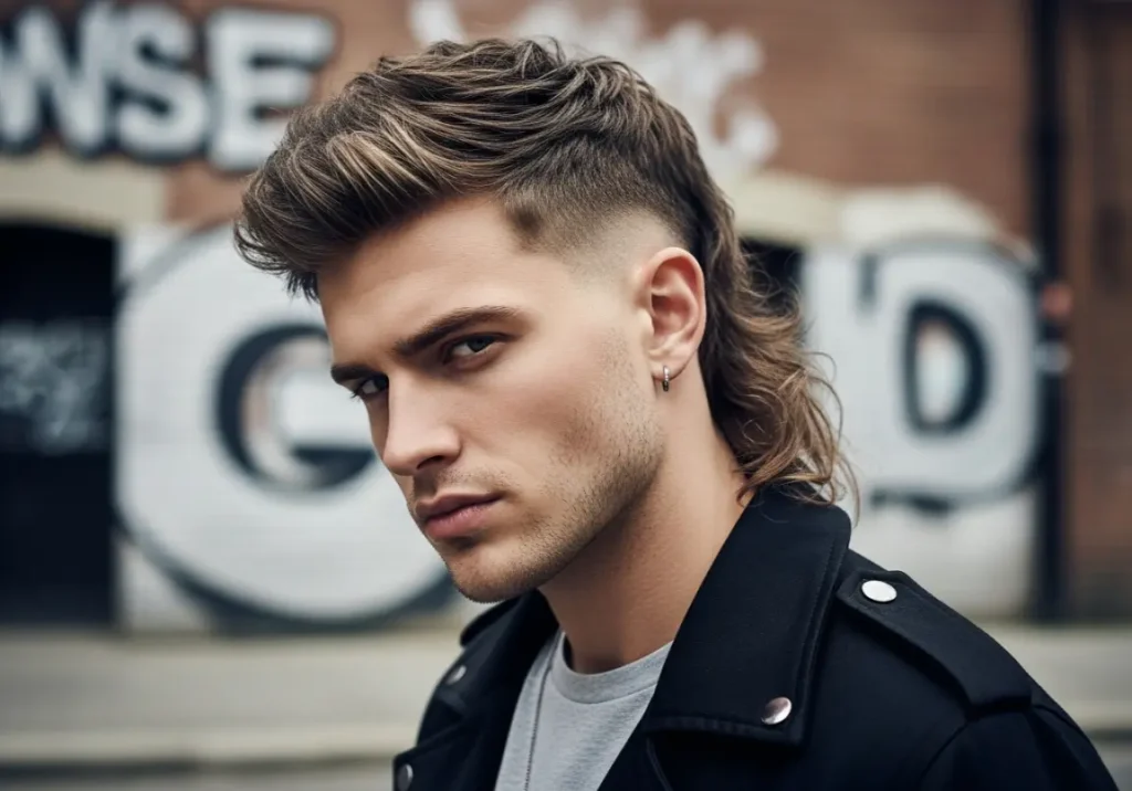 haircuts for men with thick hair
11. The Modern Mullet