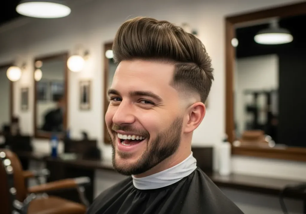 haircuts for men with thick hair
13. The Blowout Taper
