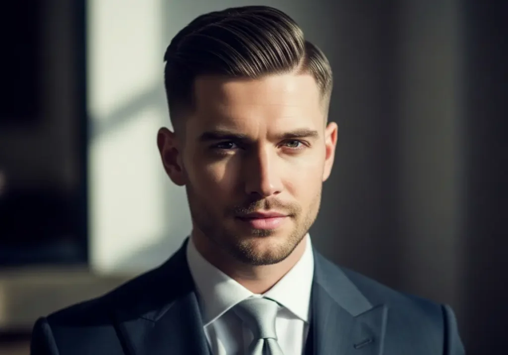 haircuts for men with thick hair
18. The Comb Over