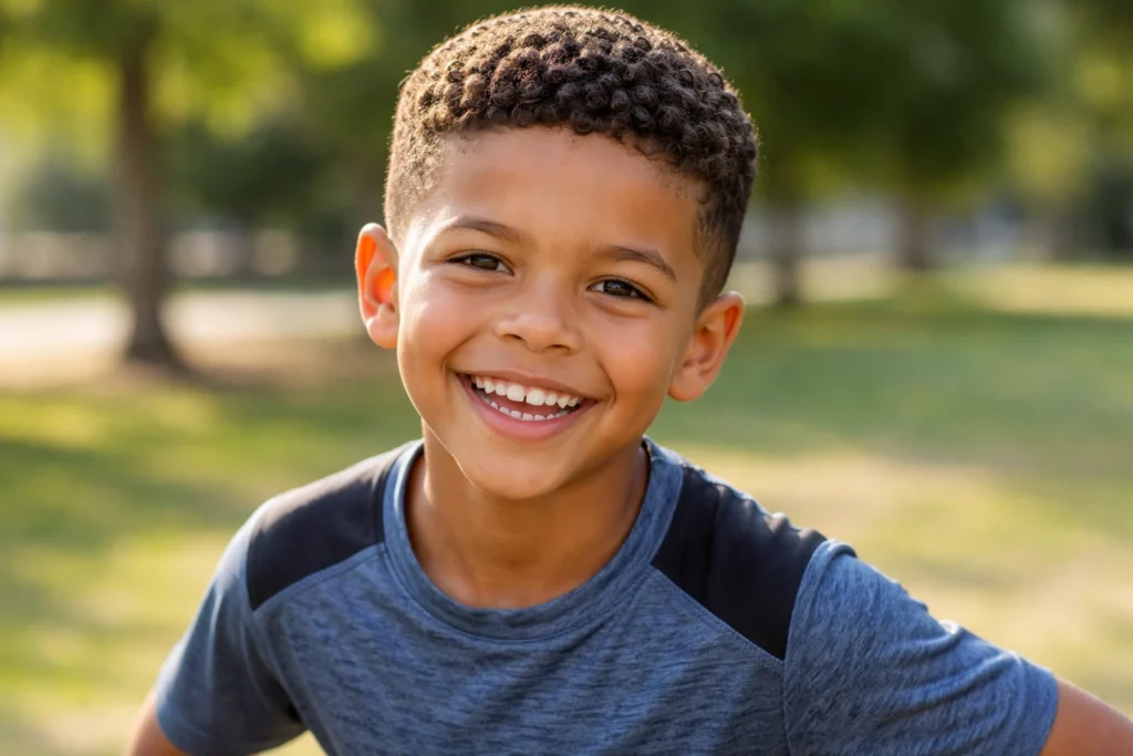 2 Textured Crop
Haircut For Curly Hair Boy